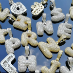 Mặt dây chuyền bảng tên Style bong bóng 